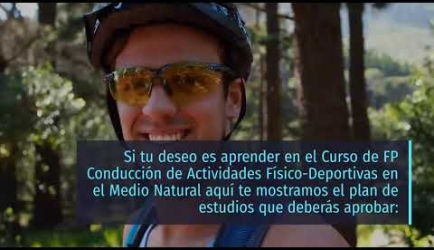 FP Grado Medio de Conducción de Actividades Físico-Deportivas en el Medio Natural a Distancia: las asignaturas que aprenderás
