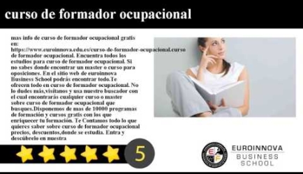 Experiencia y opiniones de los Estudiantes sobre Titularse en la Formación de Formador Ocupacional a Distancia