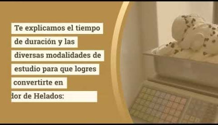 Titúlate como Elaborador de Helados a Distancia: asignaturas y el tiempo que tardarás en estudiarlo